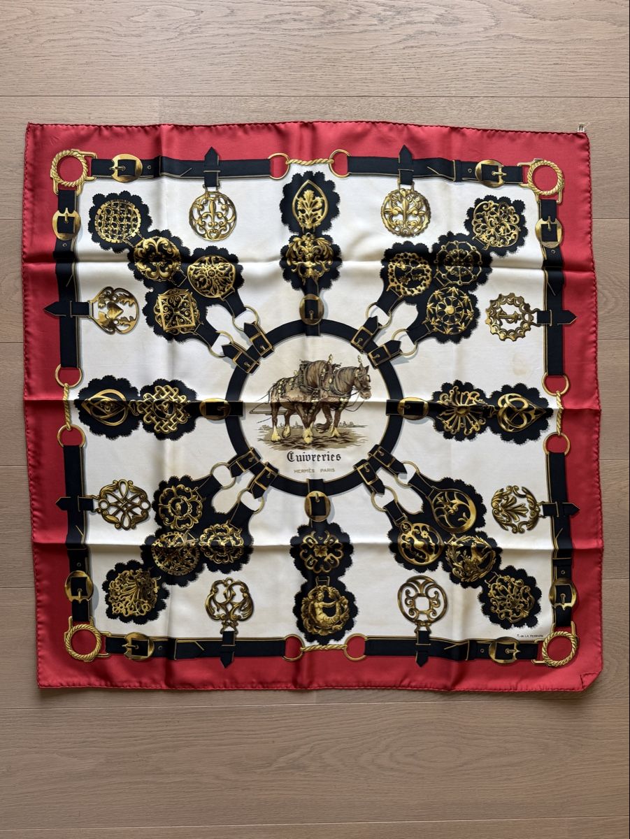Hermès Foulard & Sciarpe: Carré Hermès - Cuivreries – Usato da Commugny venduto da 160467