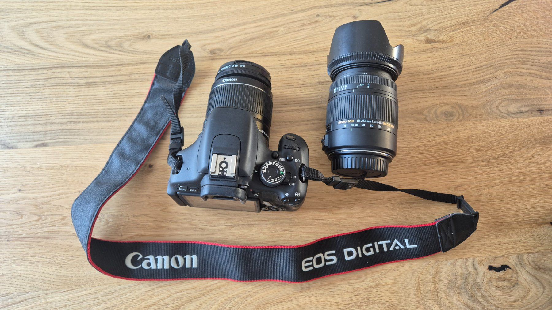Canon Fotocamera: Canon EOS 600D Spiegelreflexkamera mit Objektiven und Tasche – Usato da Arbon venduto da Satschmo1 2