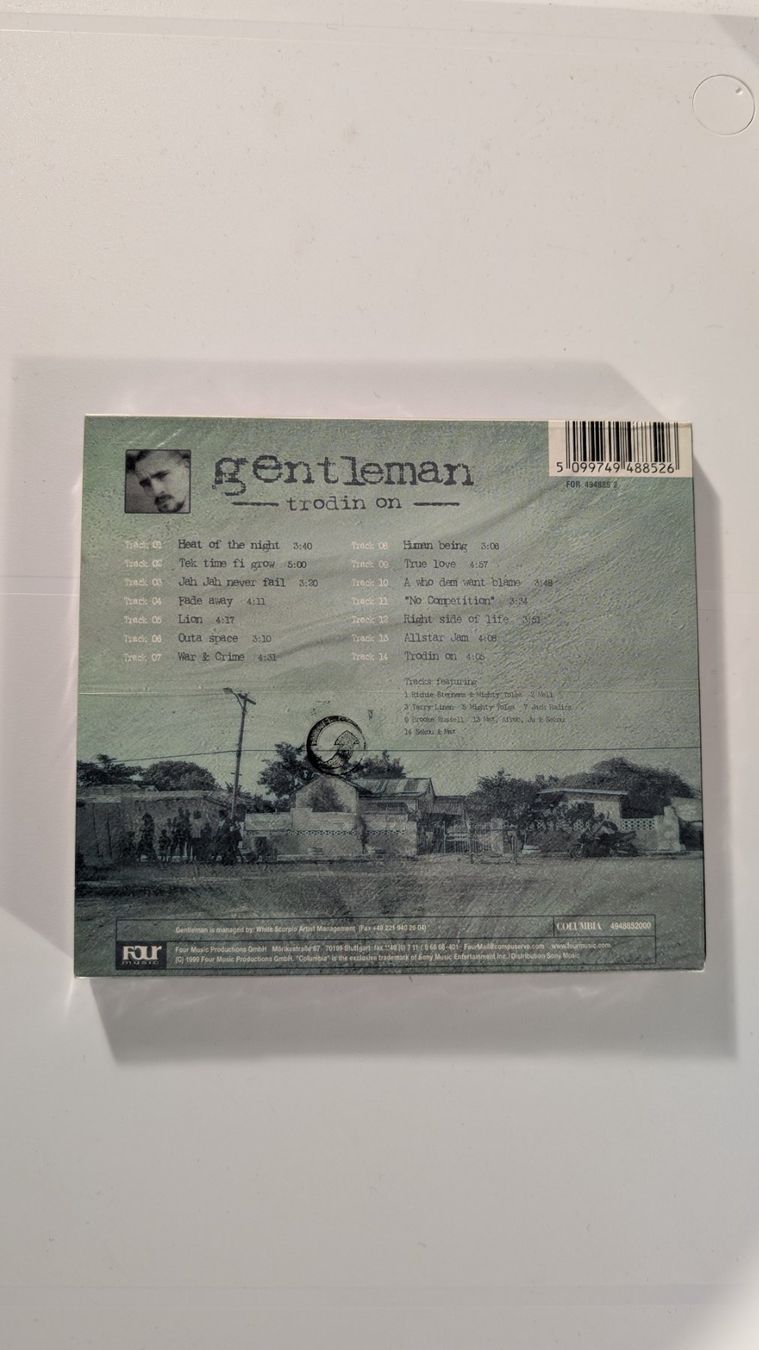 CD: Gentleman - Trodin On – Nuovo (secondo la descrizione) da Baar venduto da Arthur_Fooksayk 1