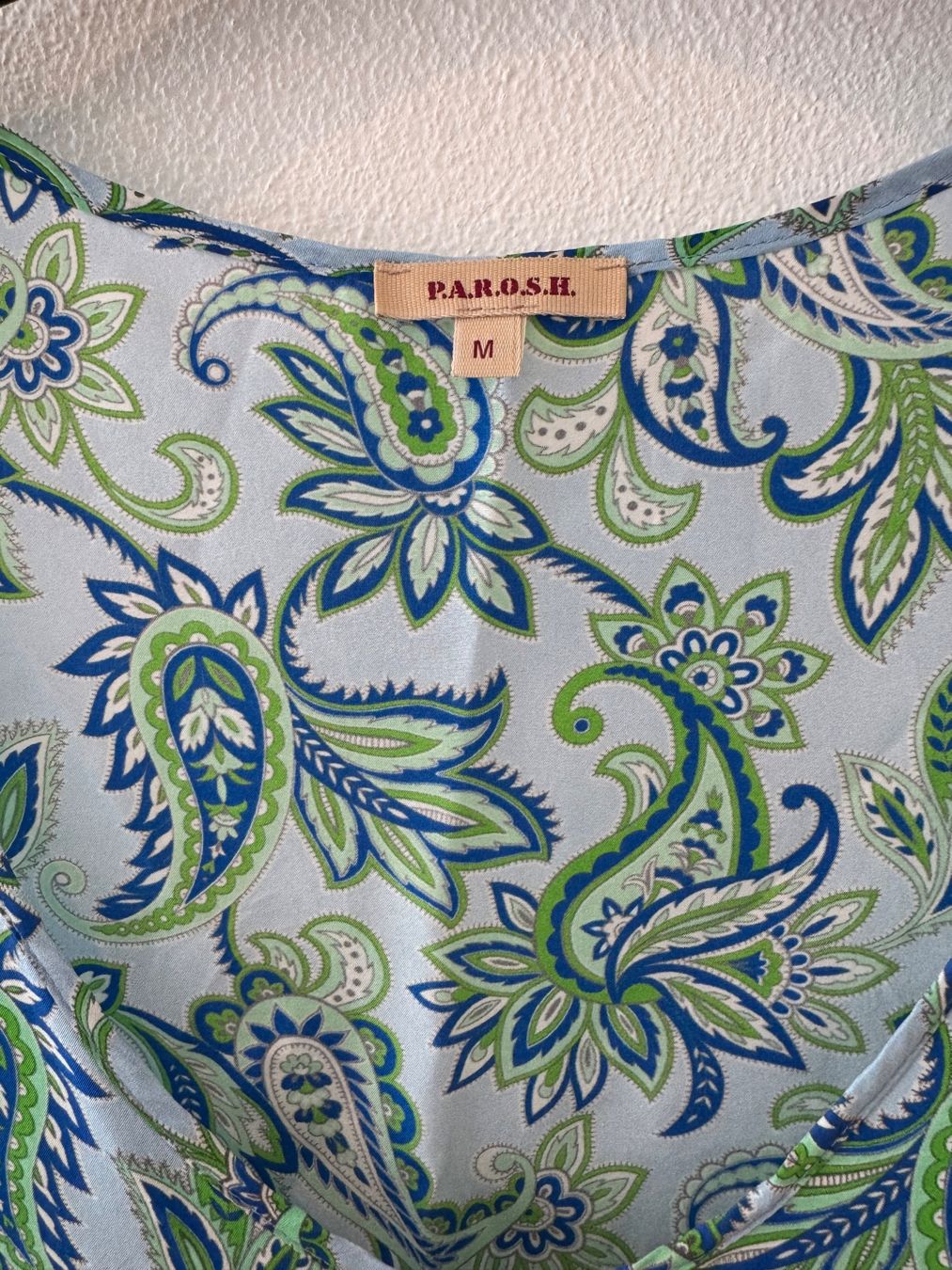 Vestiti: P.A.R.O.S.H. Sommer Maxikleid, Gr. M, Floral Gemustert – Usato da Zürich venduto da nils.alex 2