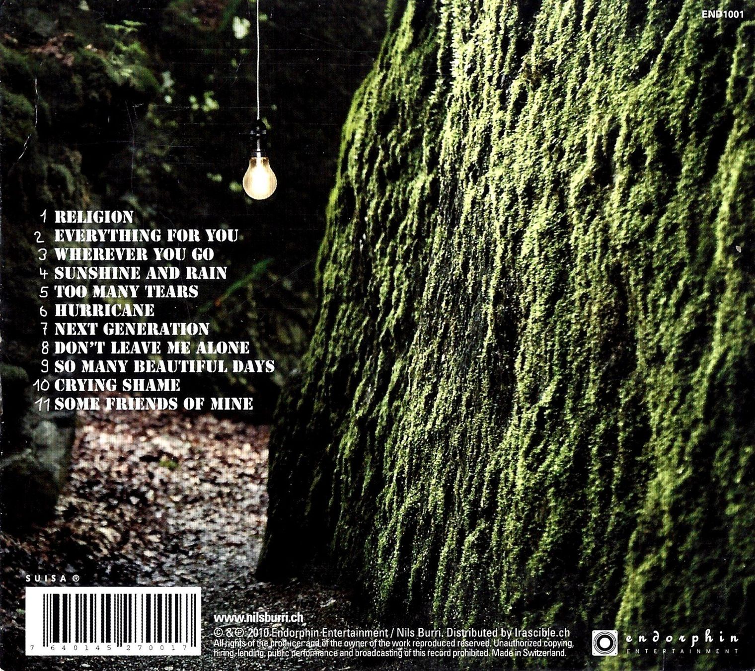 CD: Nils Burri NEXT GENERATION Swiss Rock  Blues Pop  CD – Usato da Kandergrund venduto da Sososo 1