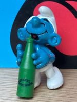 Schlumpf mit Trinkflasche "Staatlich Fachingen"