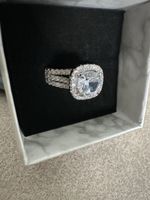 Ring Silber Zirkonia neu mit Box