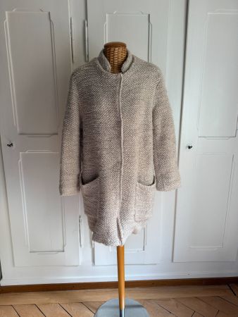 MARC O'POLO - Wolljacke beige 36