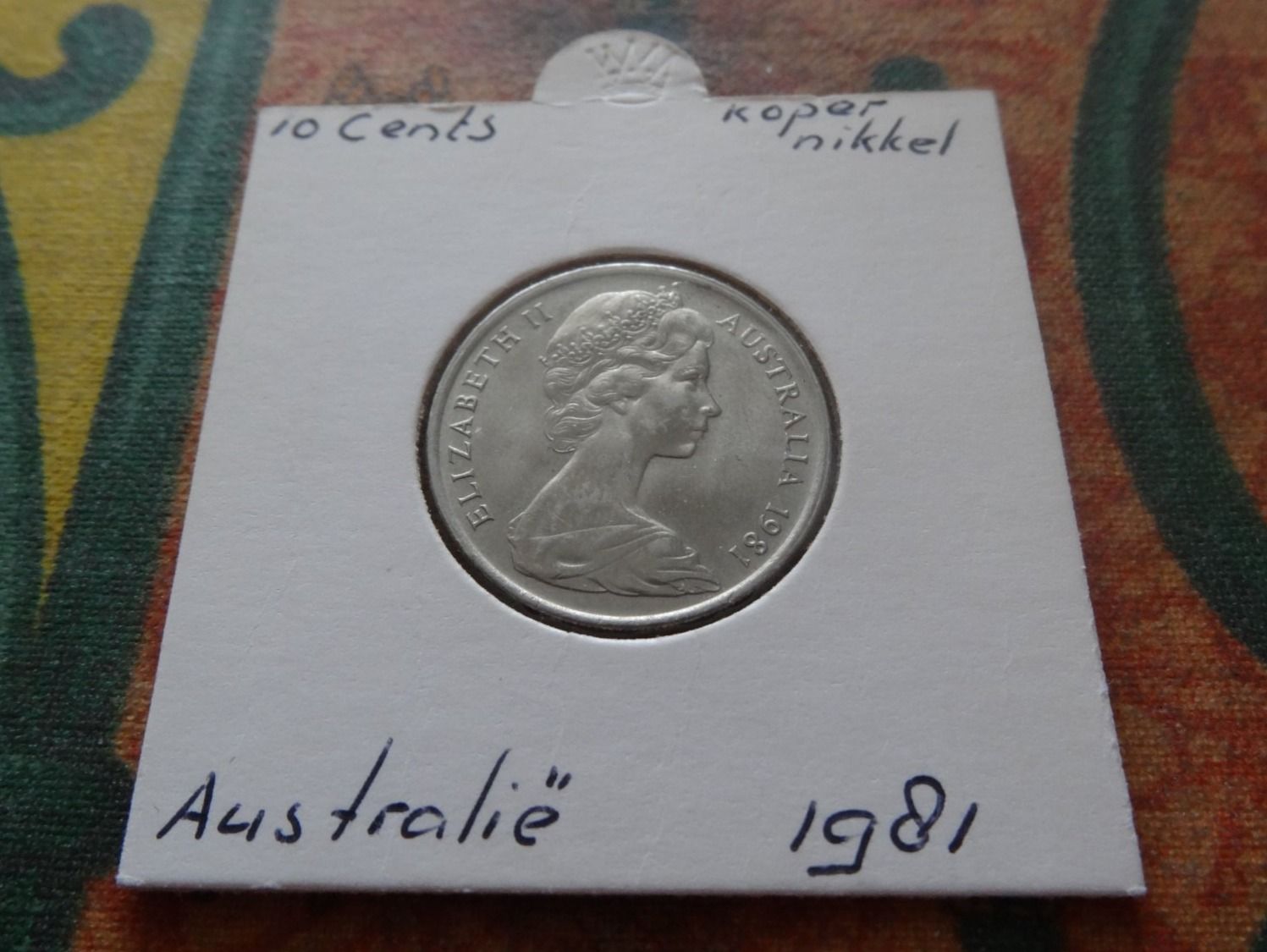 Toutes les monnaies: AUSTRALIA  10  Cents  1981 – D'occasion à Romanel-sur-Lausanne par Swift13 1
