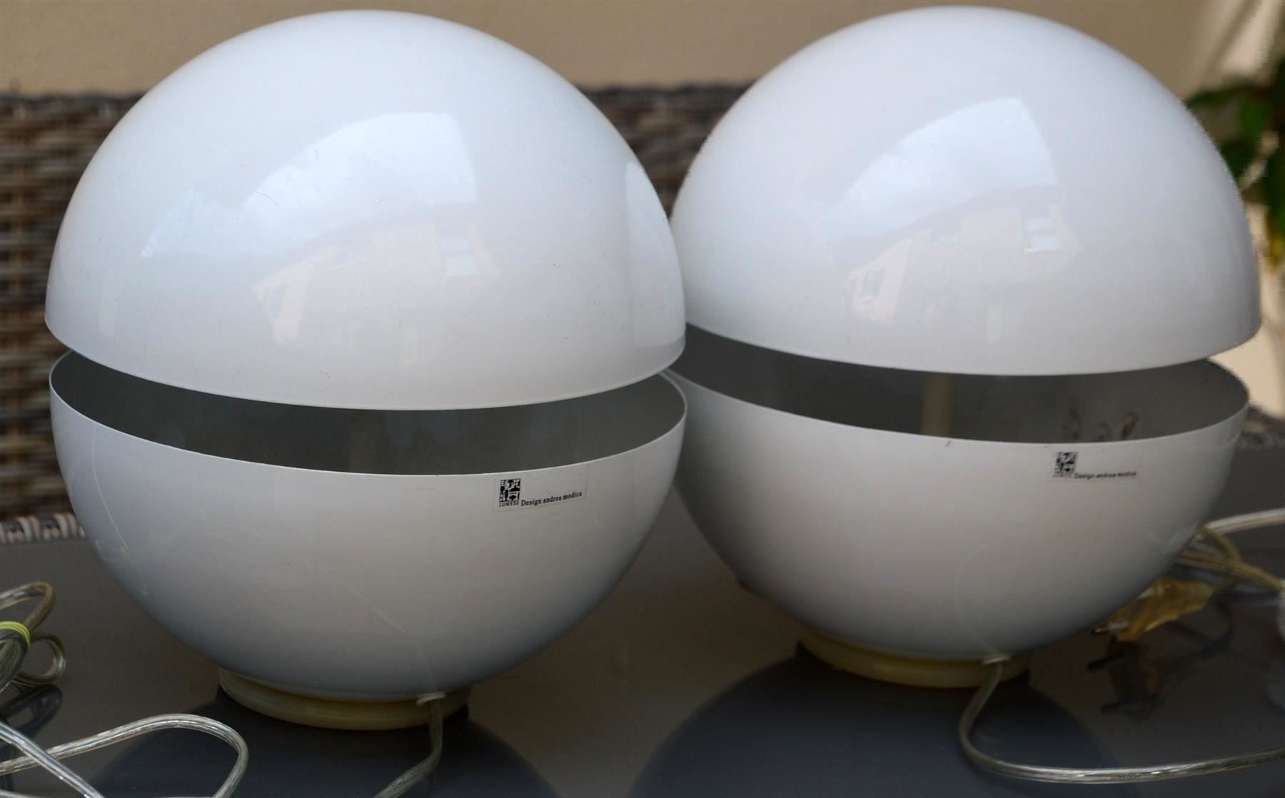 Lampade: 2 x Lampe Lumess Andrea Modica 1980s – Usato da Collonges venduto da arashee 3