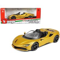 Ferrari SF90 Spyder Gold Bburago 1/18
