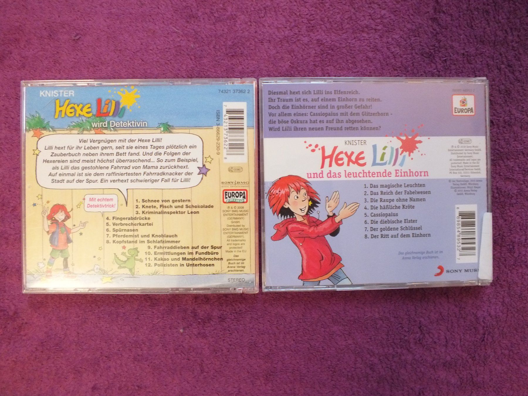 CD: 6 - Hexe Lilli - Hörspiel CD´s – Usato da Müllheim Dorf venduto da Seeeule01 4
