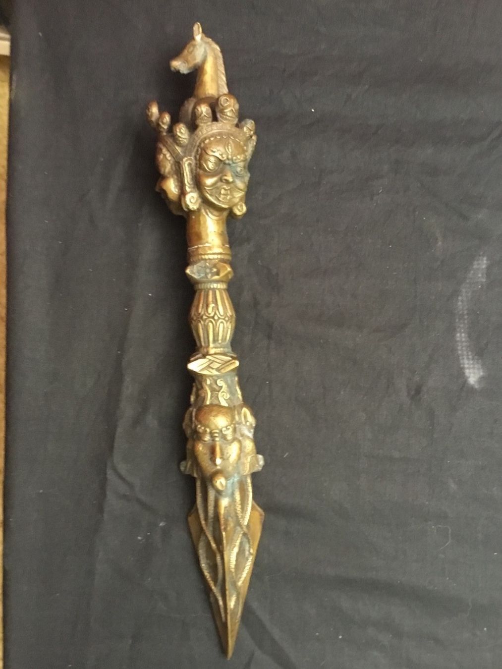Skulpturen & Statuen: Tbetische Phurbu Bronze – Gebraucht aus Schlieren von Jeajet 2