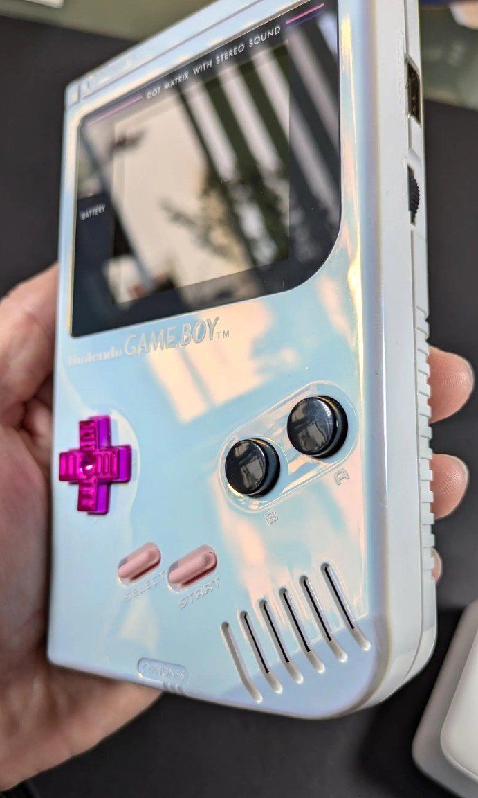 Nintendo Console: Nintendo Game Boy - Pearlescent White + Tetris !! TOP !! – Usato da Schaffhausen venduto da thugNme 7