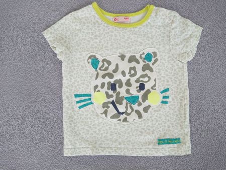 Baby Boy T-Shirt Gr. 74 12Mt Grün 100% Baumwolle