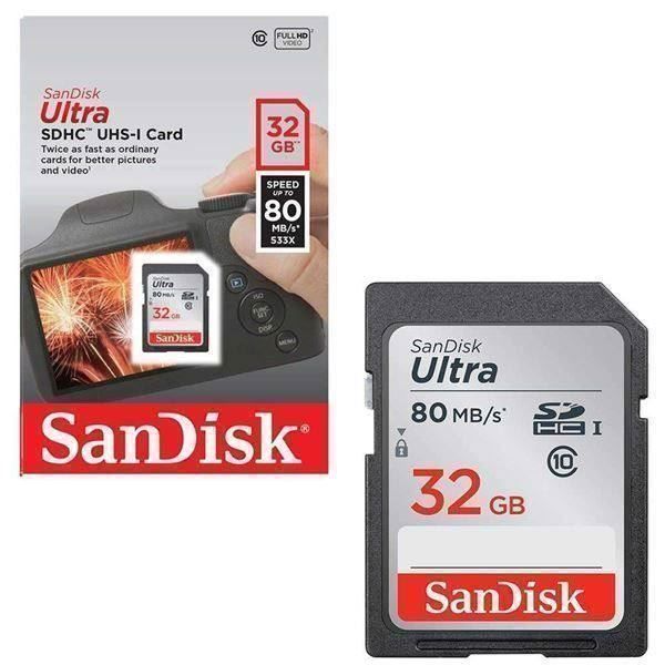 Sandisk Speicherkarten: SanDisk Ultra 32GB 80MB/s SDHC Original – Neu und originalverpackt aus Zürich von wearehappy