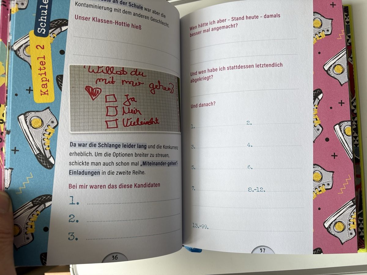 Libri: 80er Jahre Eintragbuch mit Stickern, Super Geschenkidee – Nuovo (secondo la descrizione) da Schaffhausen venduto da Reporter 2