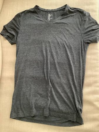 Basic grey t-shirt man size M