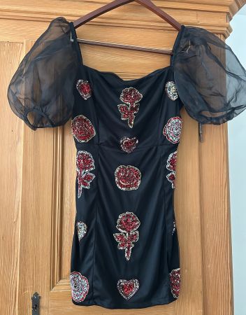 Neue Lace & Beads Kleid Grosse 40