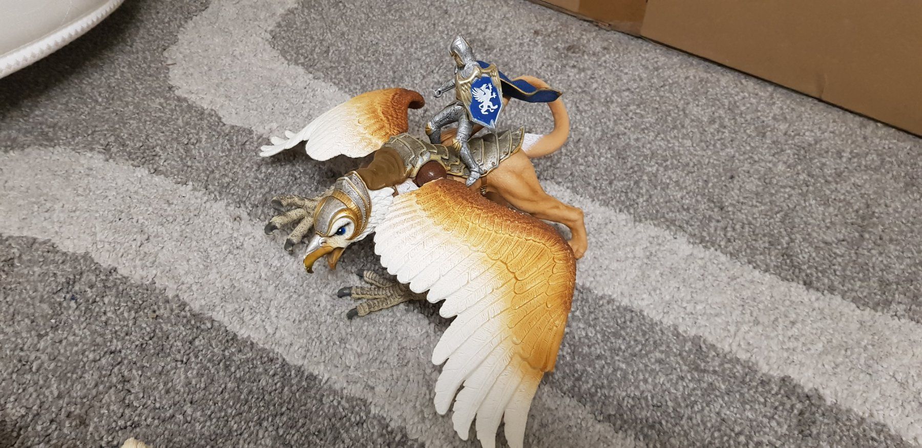 Schleich Giocattoli: Schleich  Set 5xRitter mit Pferd, Greif mit Reiter Zauberer – Usato da Embrach venduto da Lilly2021 2