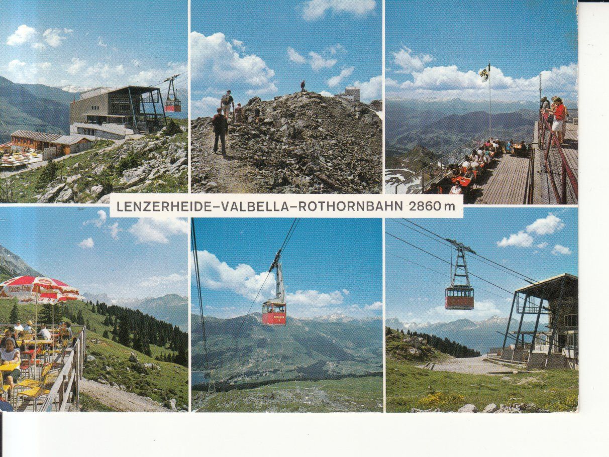 Cartoline postali: Rothornbahn 1969 – Usato da Bürglen TG venduto da StampGraf