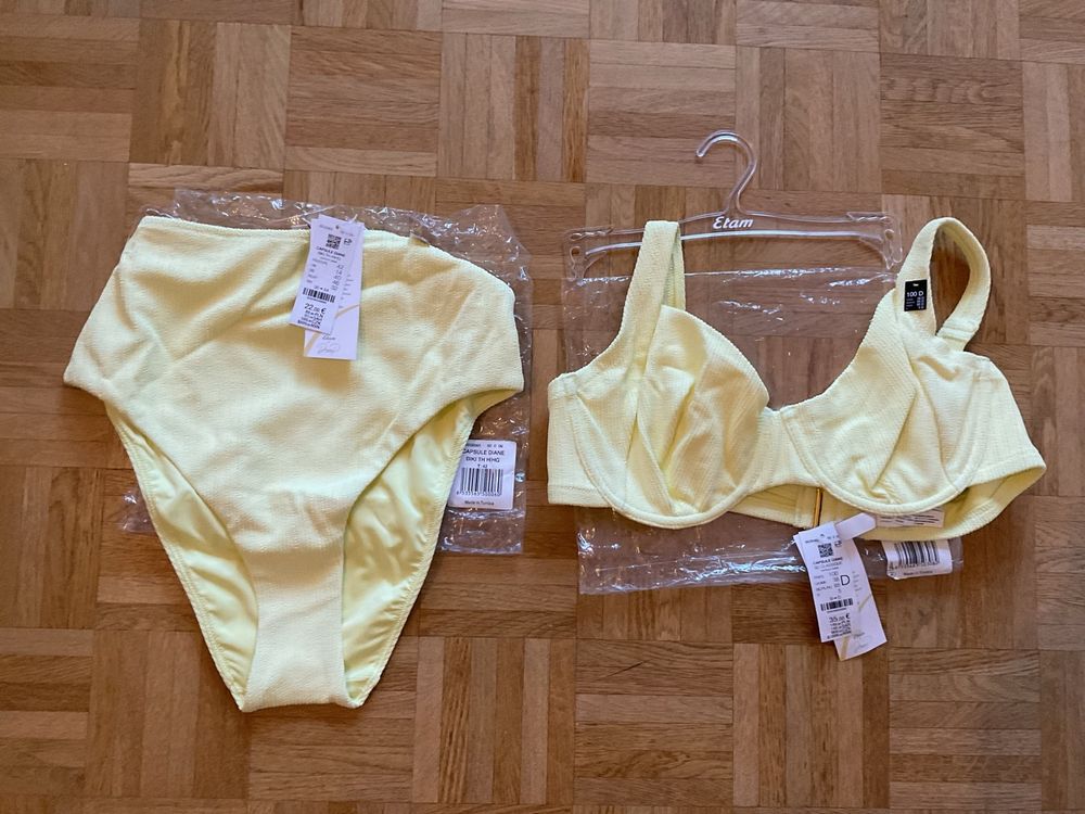 Maillot De Bain Etam 2 Pieces