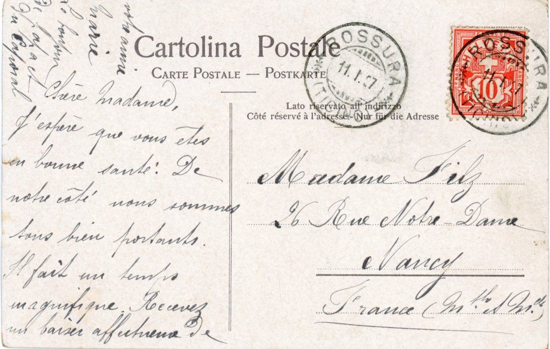 Cartoline postali: Piotta   TI  -   Linea del Gottardo    um 1907 – Usato da Brig venduto da Valcards54 1