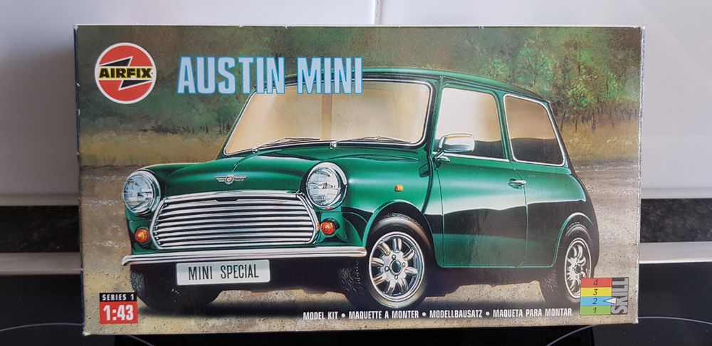 mini cooper bausatz grün 1.43 airfix (Neu (gemäss Beschreibung)) in ...