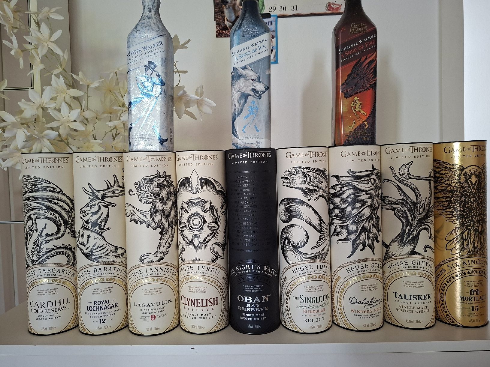 Spirituosen: Game of Thrones Whiskey Collection limitierte Edition – Gebraucht aus Kriens von Arthur73