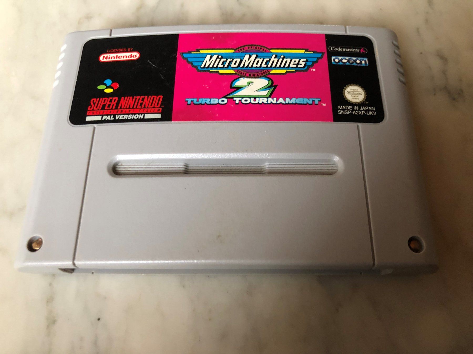 Nintendo Giochi: MICRO MACHINES 2 SPIEL FÜR SUPER NINTENDO – Usato da hägendorf venduto da twilightprincess