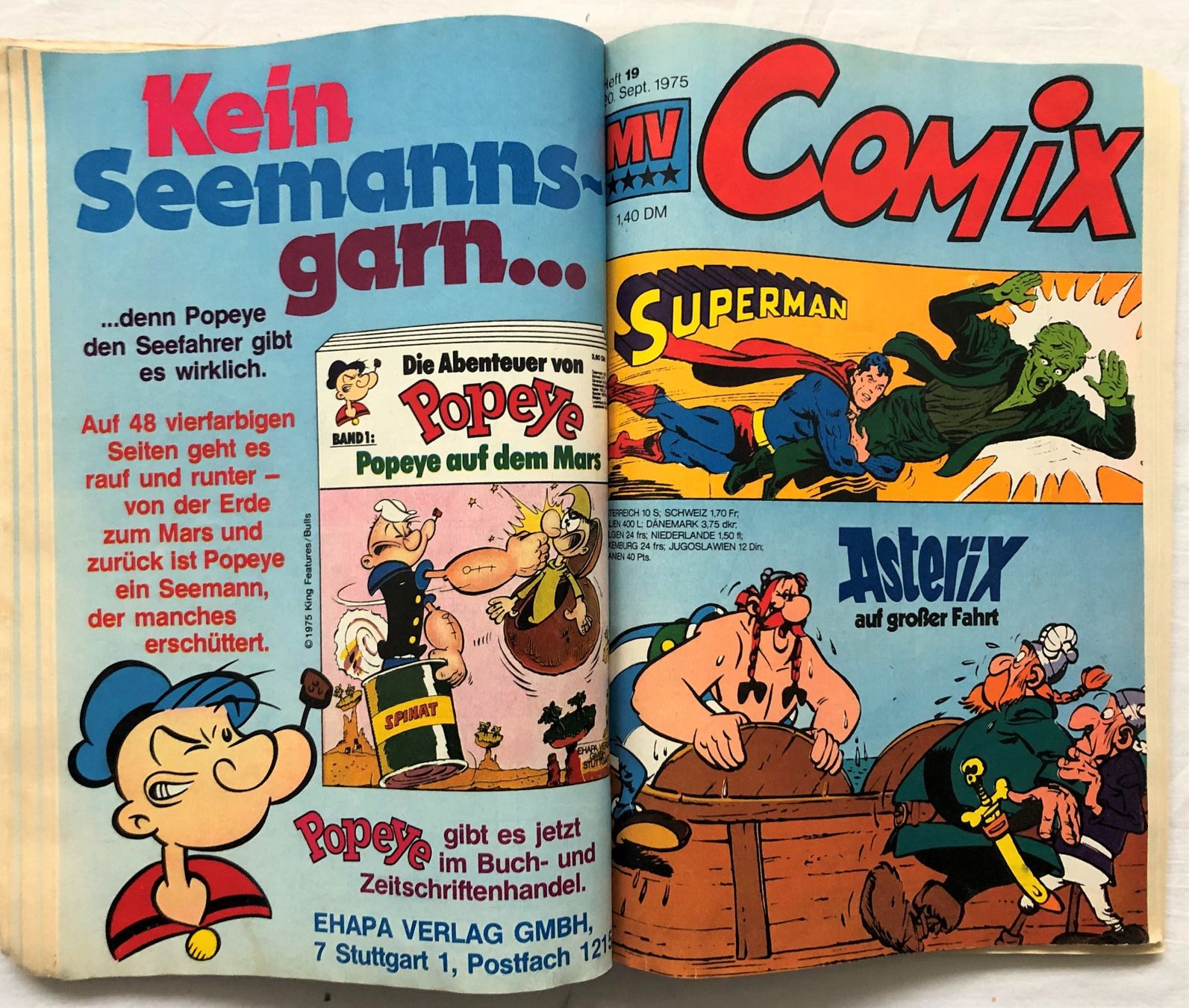 Fumetti: MV COMIX - Sammelband - Nr.2 – Usato da Schaffhausen venduto da durruti 6