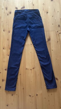 H&M Hose, Gr. 36, dunkelblau