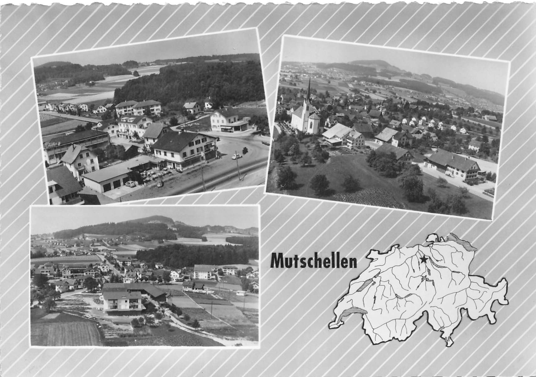 Cartoline postali: Mutschellen – Usato da Ottikon b.Kemptth. venduto da Neptun1974