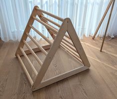 Kletterdreieck Joh, Holz