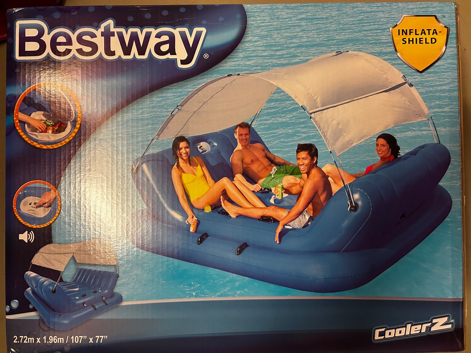 Bestway Schwimmbad: Bestway Cooler Z Schwimminsel – Neu und originalverpackt aus Thundorf von Sabesh31