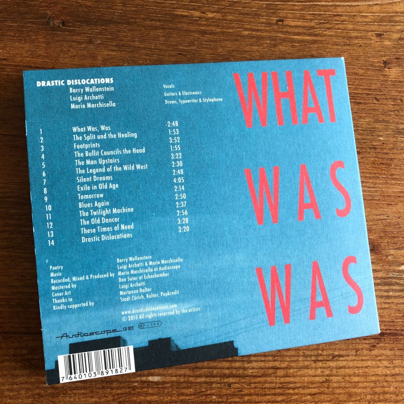 CD: Drastic Dislocations – What Was Was CD, Luigi Archetti – Usato da Luzern venduto da Schlafenicht00 1