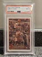 LeBRON James 2003 Rookie / Topps Chrome PSA 8