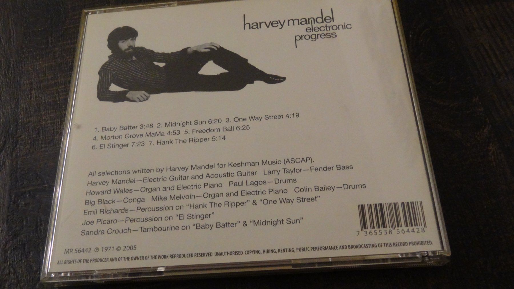 CDs: Harvey Mandel Electronic Progress CD – Gebraucht aus Olten von Disc-Ausverkauf 2