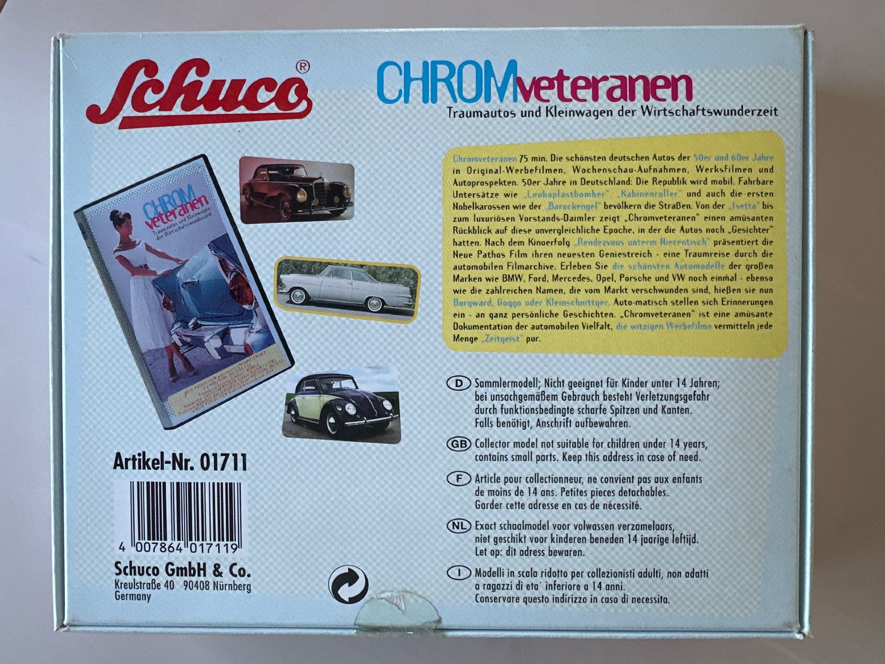 Schuco Modellini d'auto: Schuco Chrom Veteranen – Nuovo e nell'imballaggio originale da Egnach venduto da Thunder58 3