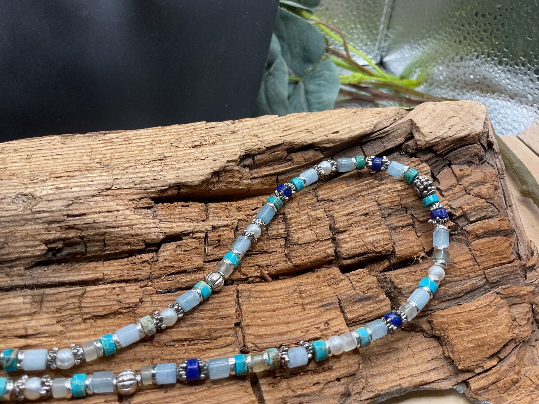 Catenine: Collier fein und edel, versch. Edelsteine – Nuovo (secondo la descrizione) da luzern venduto da Alpendorf1 3