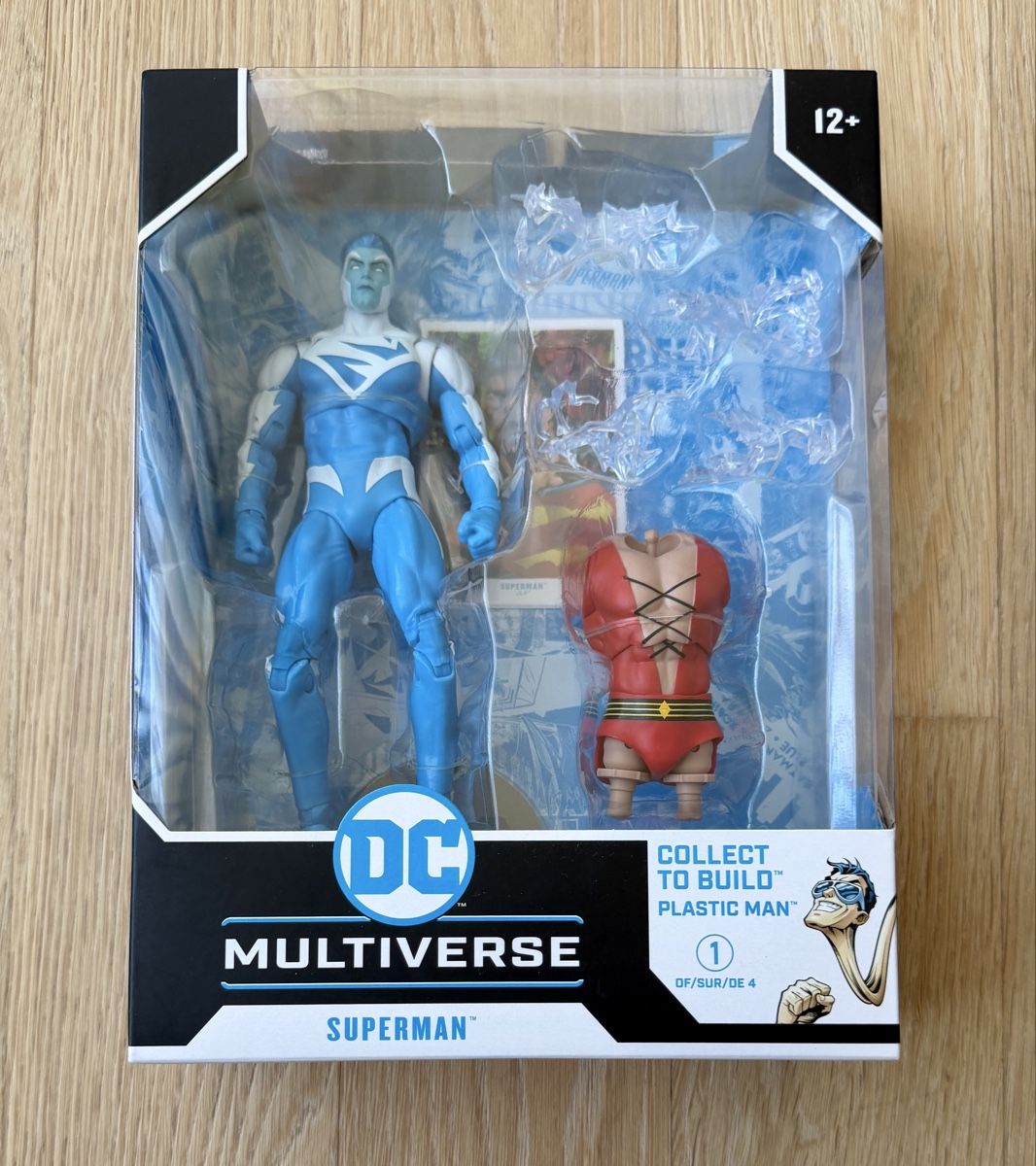 Statuette: Superman Action Figur, DC Multiverse, Neu & OVP – Nuovo e nell'imballaggio originale da Zürich venduto da earlygrey