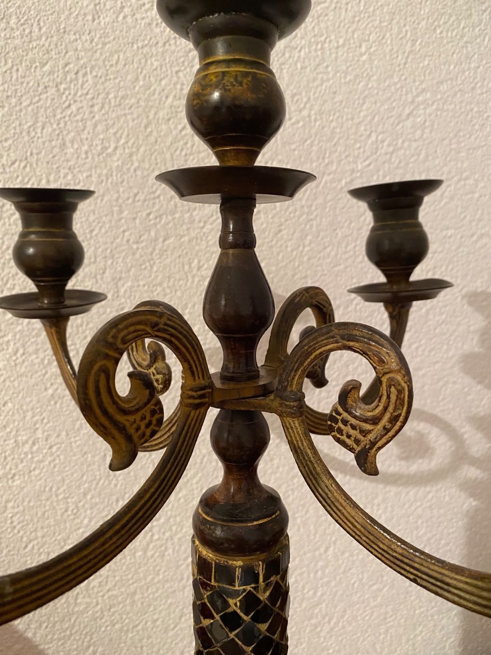 Kerzenständer: Kerzenständer 5-armig  53 cm x 35 cm – Gebraucht aus Buchs ZH von Sten7 3