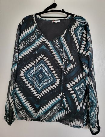 Chiffon-Bluse Street One