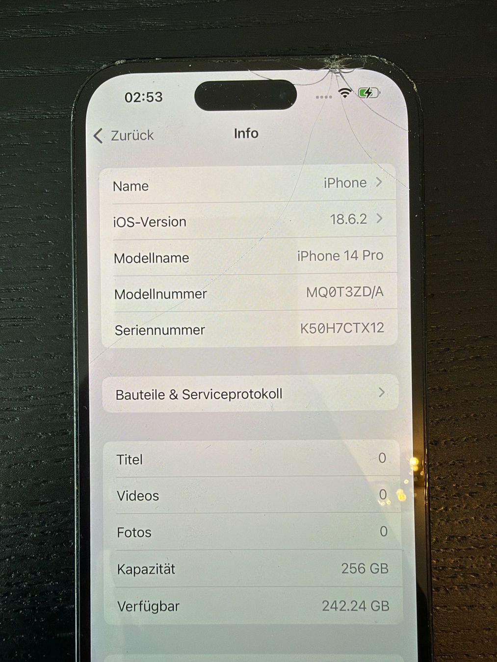 Apple Handys / Smartphones: Apple iPhone 14 Pro 256GB Schwarz – Gebraucht aus Zürich von Benjatoph 7