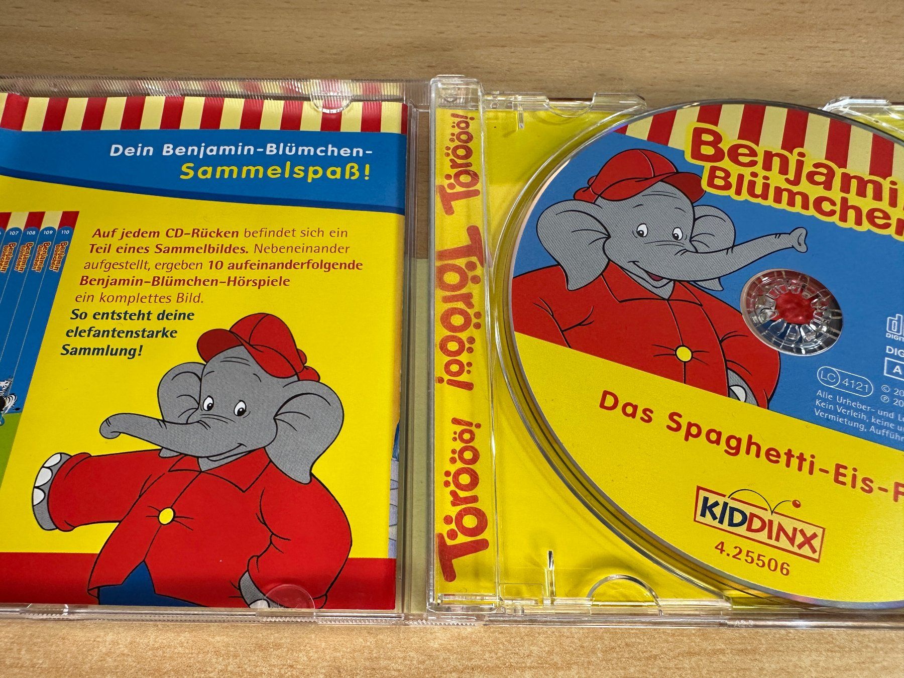 Audiolibri: Y3 Benjamin Blümchen 106: Das Spaghetti-Eis-Fest – Usato da Rikon im Tösstal venduto da Alpenmutz 2