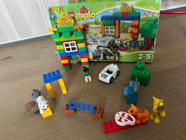 LEGO Duplo 6136: Zoo Tiere Auto Giraffe Eisbär Tiger Top OVP
