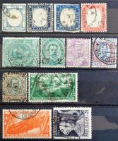 ITALIA: 12 francobolli degli anni 1861–1949
