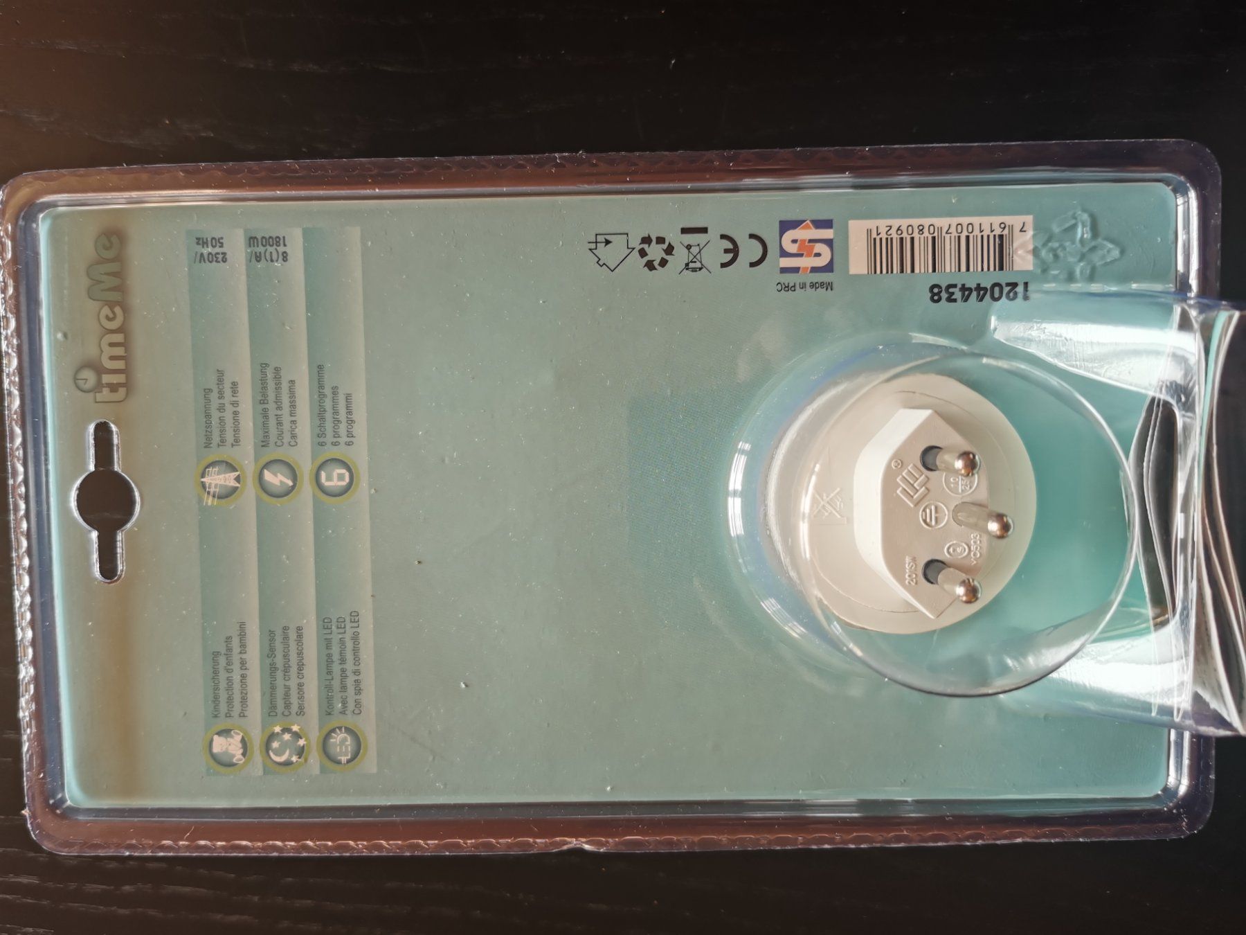 Interruttori: Zeitschaltuhr / Timer / Dämmerungsschalter m. Sensor, Innen – Nuovo e nell'imballaggio originale da Gebenstorf venduto da monschala 1