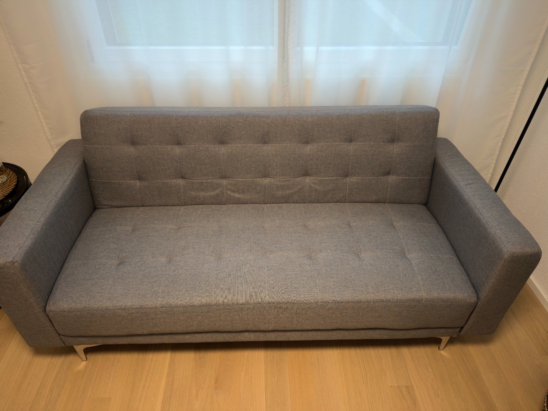 Beliani Sofas: 3-seater sofa ABERDEEN Grau – Gebraucht aus Zürich von lucasw