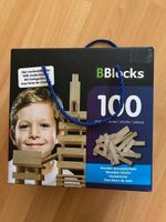 BBlocks Baubrettchen 100 Stk. Naturholz