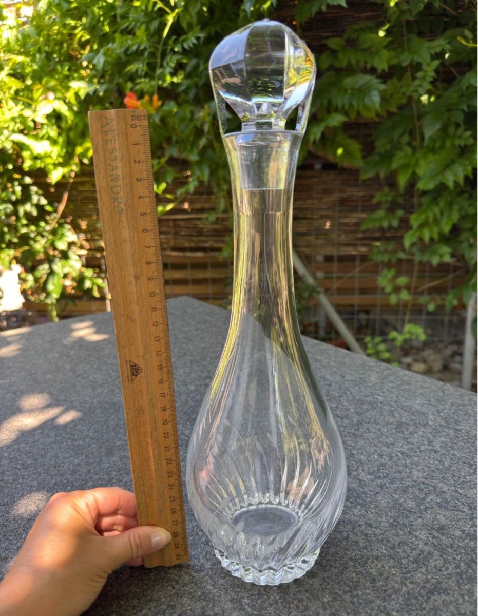 Caraffe: Glaskaraffe 1980 Nachtmann Fleurie Vintage – Usato da Niederbüren venduto da poschti