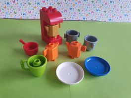 Duplo (X08) Set Küche, Kaffeemaschine, Töpfe,...