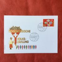 FDC 1990 Philswiss Nr. 805 Eidg. Volkszählung