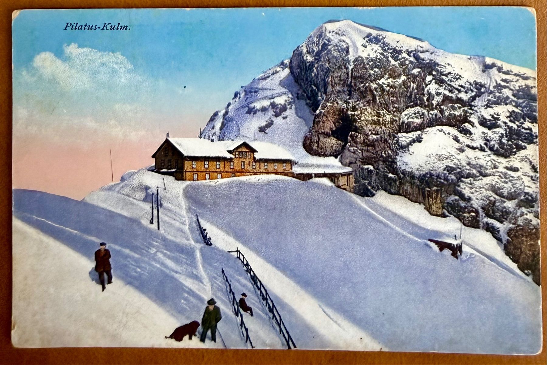 Cartoline postali: Pilatus - Kulm - Animation - AK – Usato da Lutry venduto da Ediego